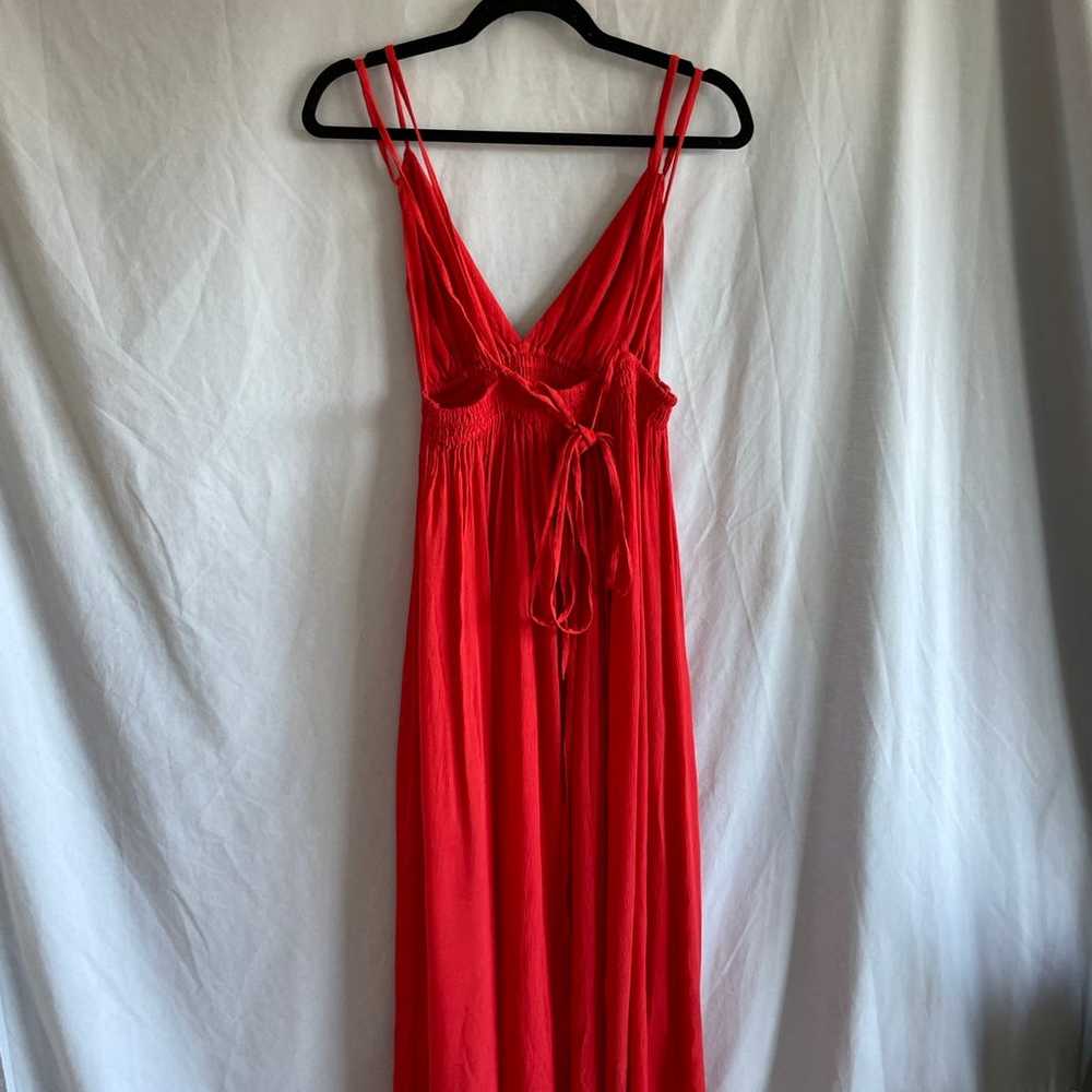 AllSaints Red Rosa Dress - image 6