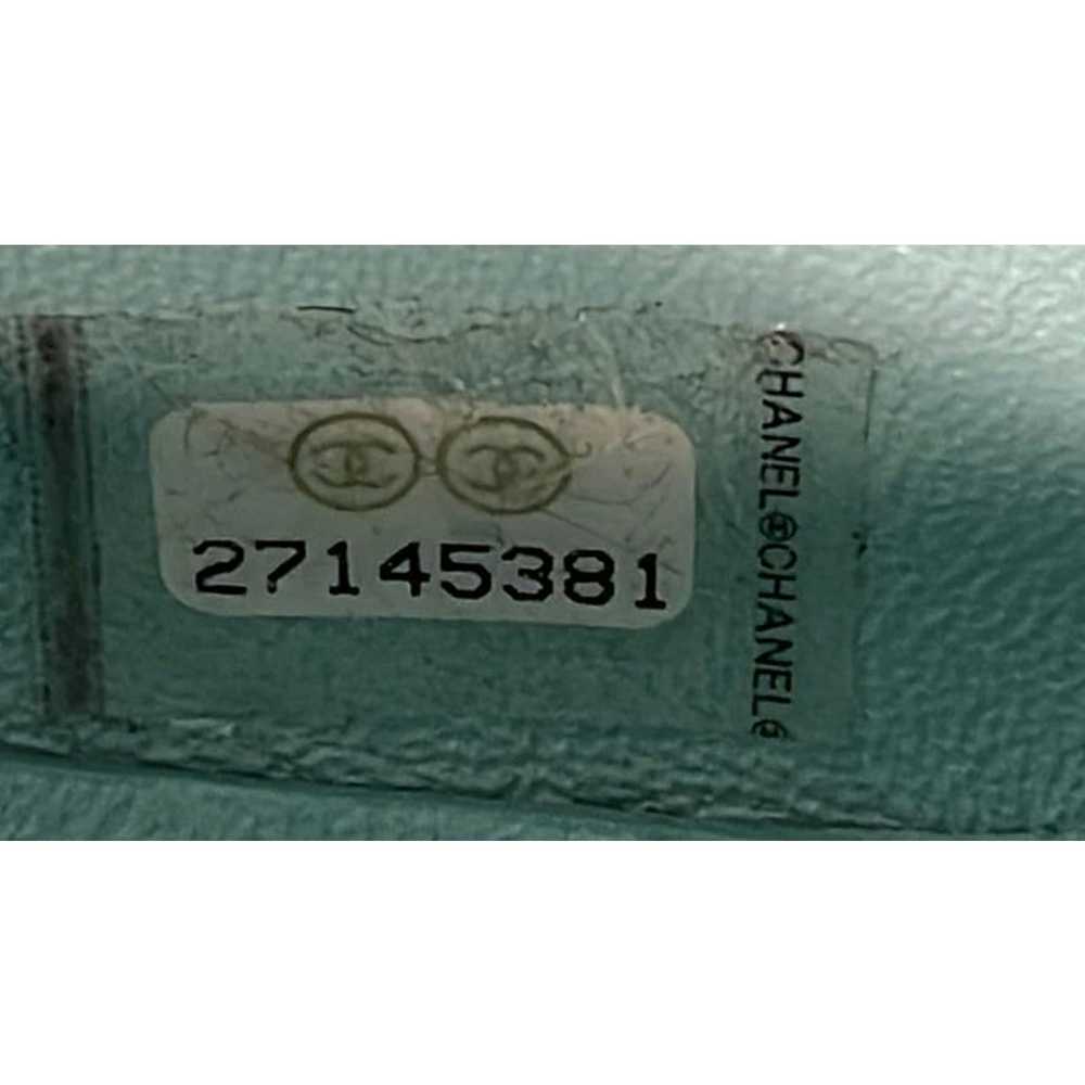 Chanel Round Chain Crossbody Bag Stitched Calfski… - image 8