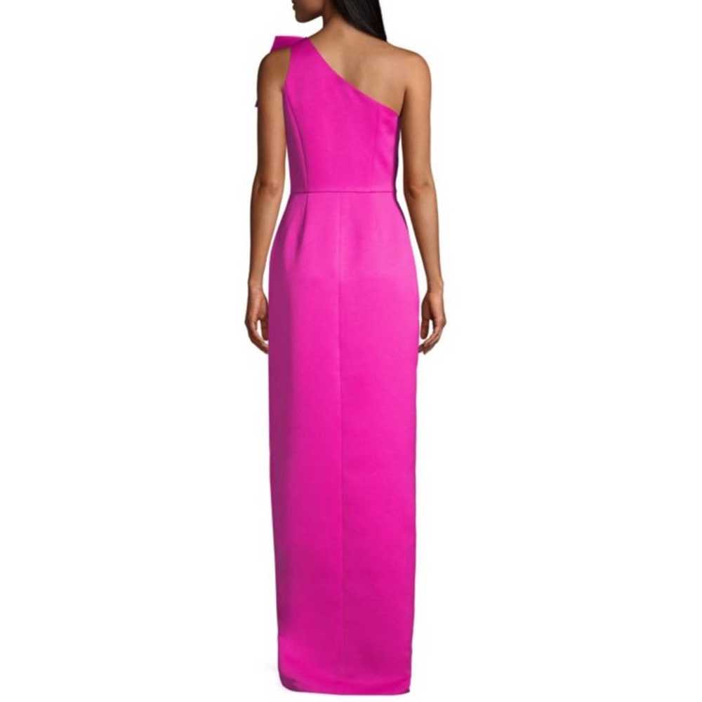 Jay Godfrey Pink Bow Shoulder Column Dress - image 2