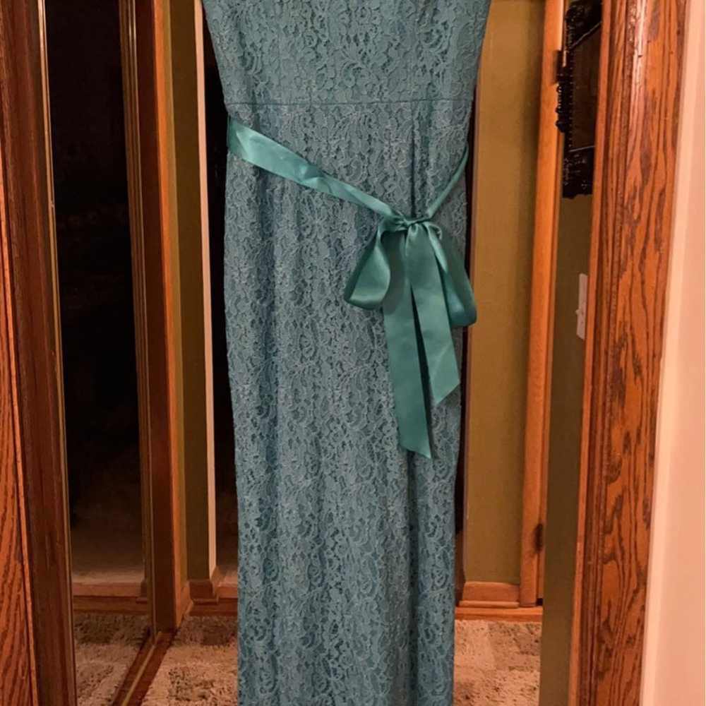 Teal Lace dress - image 1