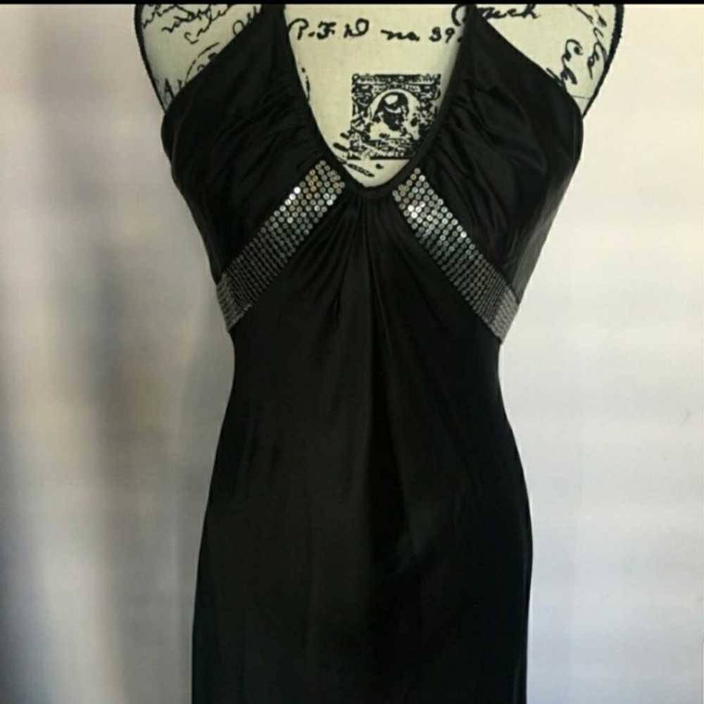 Carmen Marc Valco silk cocktail gown - image 3