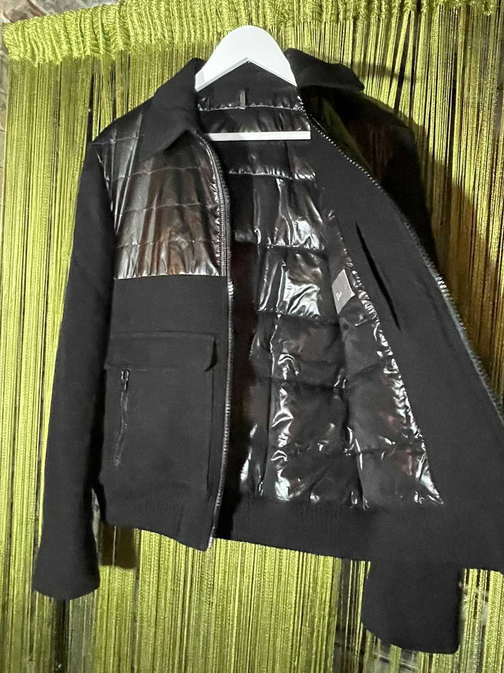 Dior Dior Homme black fully quilted bomber parka - image 9