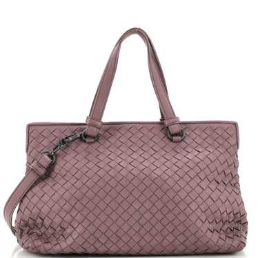Bottega Veneta Double Zip Messenger Bag Intreccia… - image 1