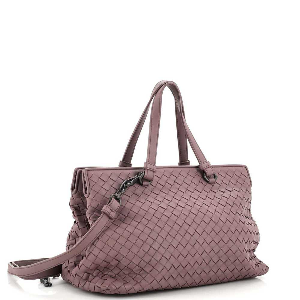 Bottega Veneta Double Zip Messenger Bag Intreccia… - image 2