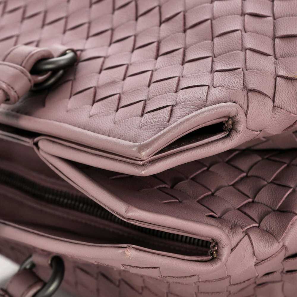 Bottega Veneta Double Zip Messenger Bag Intreccia… - image 8