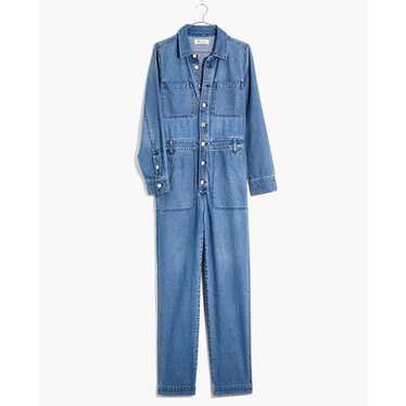 Madewell Denim Relaxed Coverall Jumpsuit in Glenr… - image 1