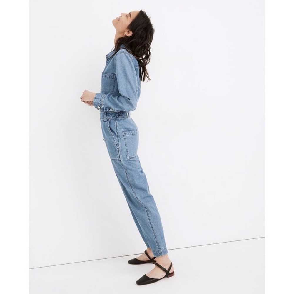 Madewell Denim Relaxed Coverall Jumpsuit in Glenr… - image 3