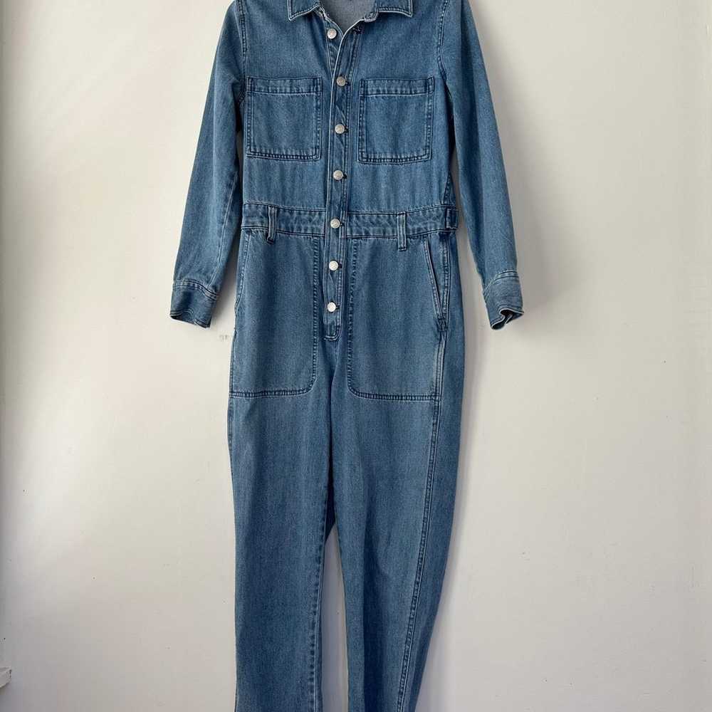 Madewell Denim Relaxed Coverall Jumpsuit in Glenr… - image 5