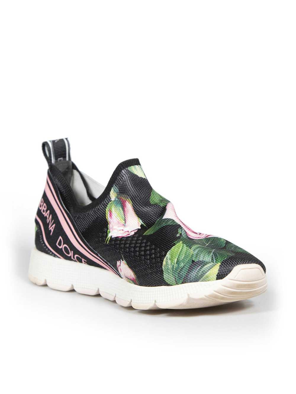 Dolce & Gabbana Tropical Rose Sorrento Trainers - image 2