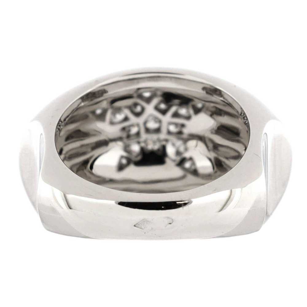 Chanel Comete Band Ring 18K White Gold with Diamo… - image 2