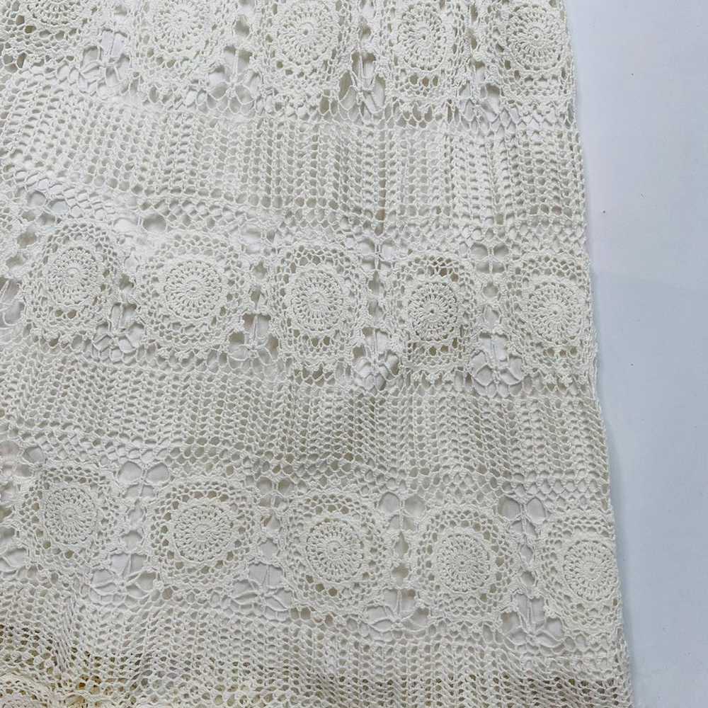 Vintage 70s Crochet Sun Dress - image 2
