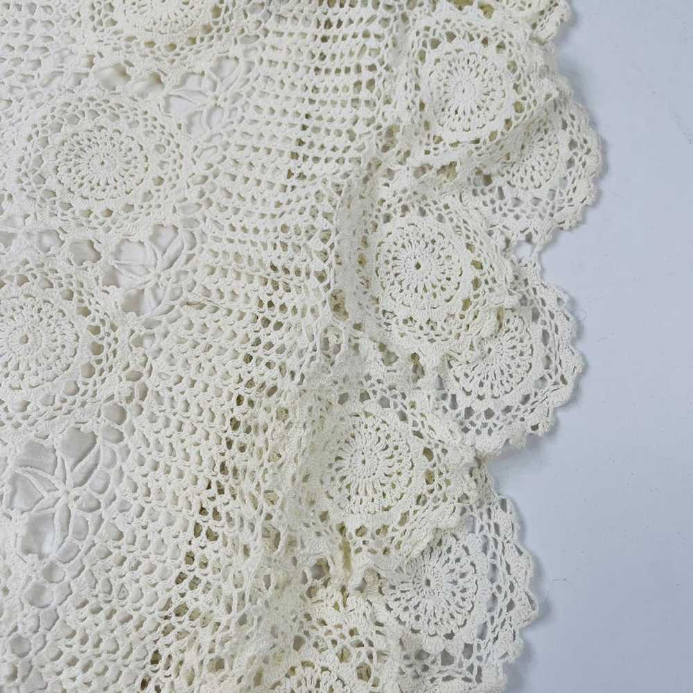 Vintage 70s Crochet Sun Dress - image 4