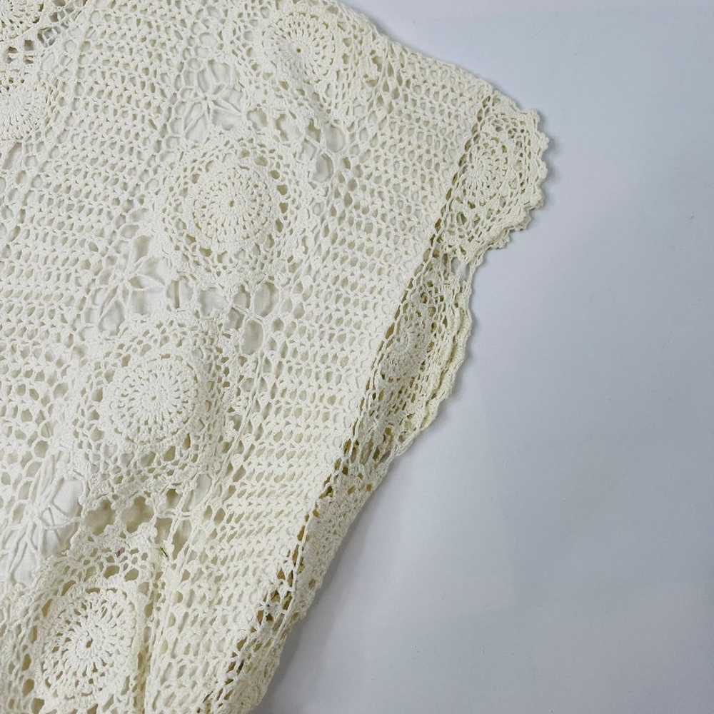 Vintage 70s Crochet Sun Dress - image 6