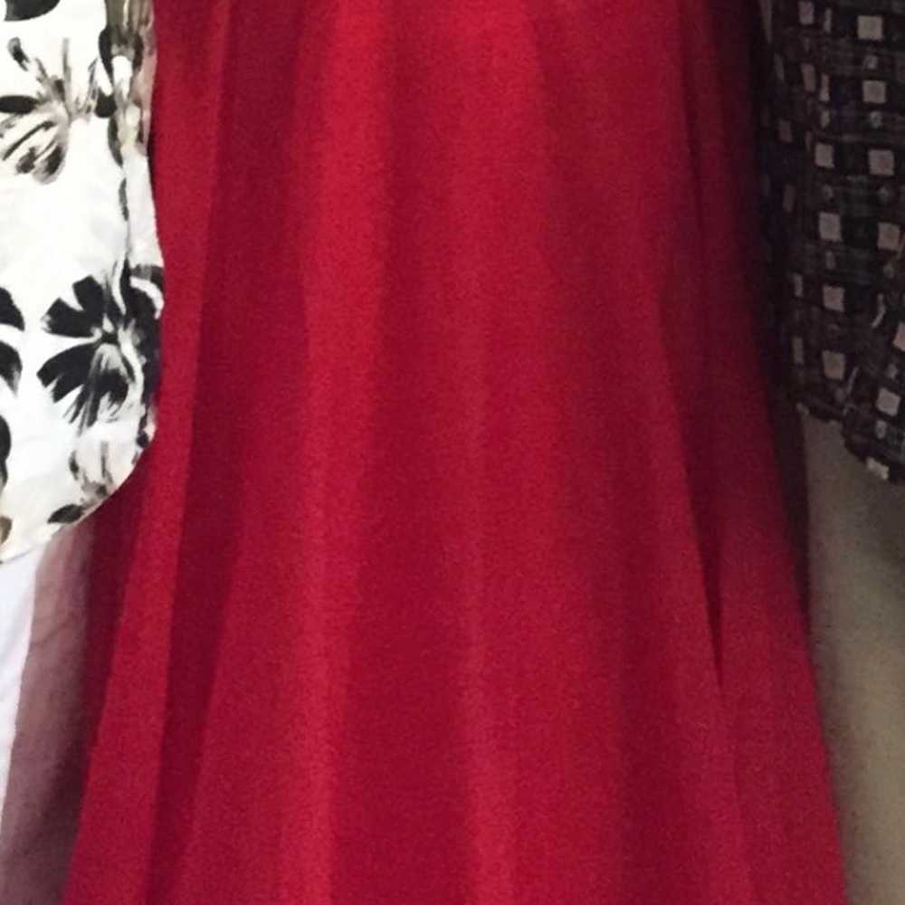 Red Prom Dress - image 4