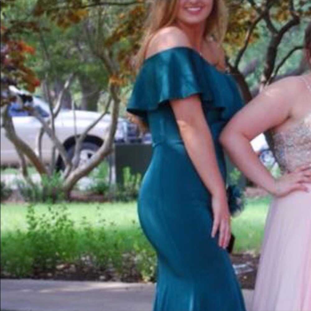 Green Prom Dress - image 2