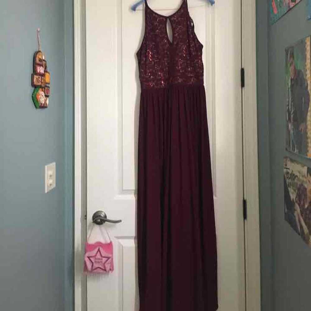 Long red dress - image 2