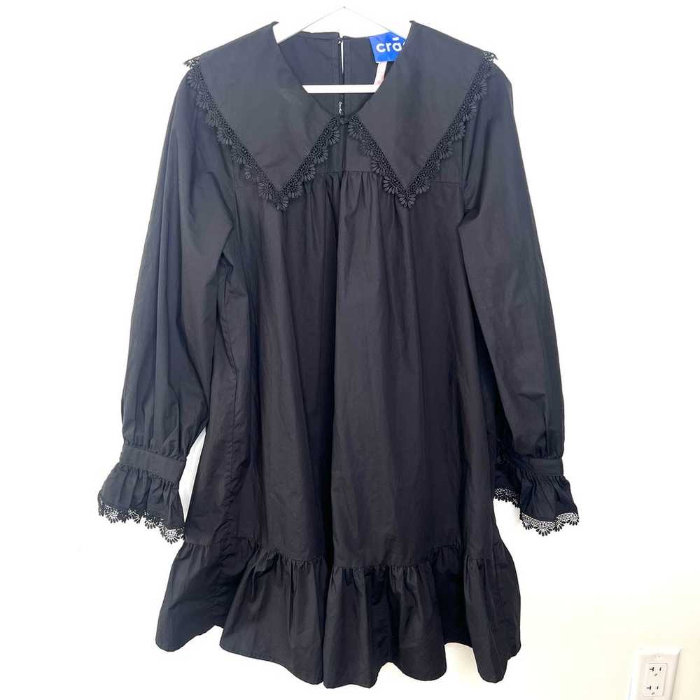 Crās Alexacras Frock Mini Dress  Black Size L - image 3