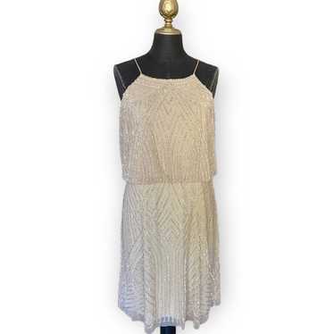 Aidan mattox sleeveless beaded Gem