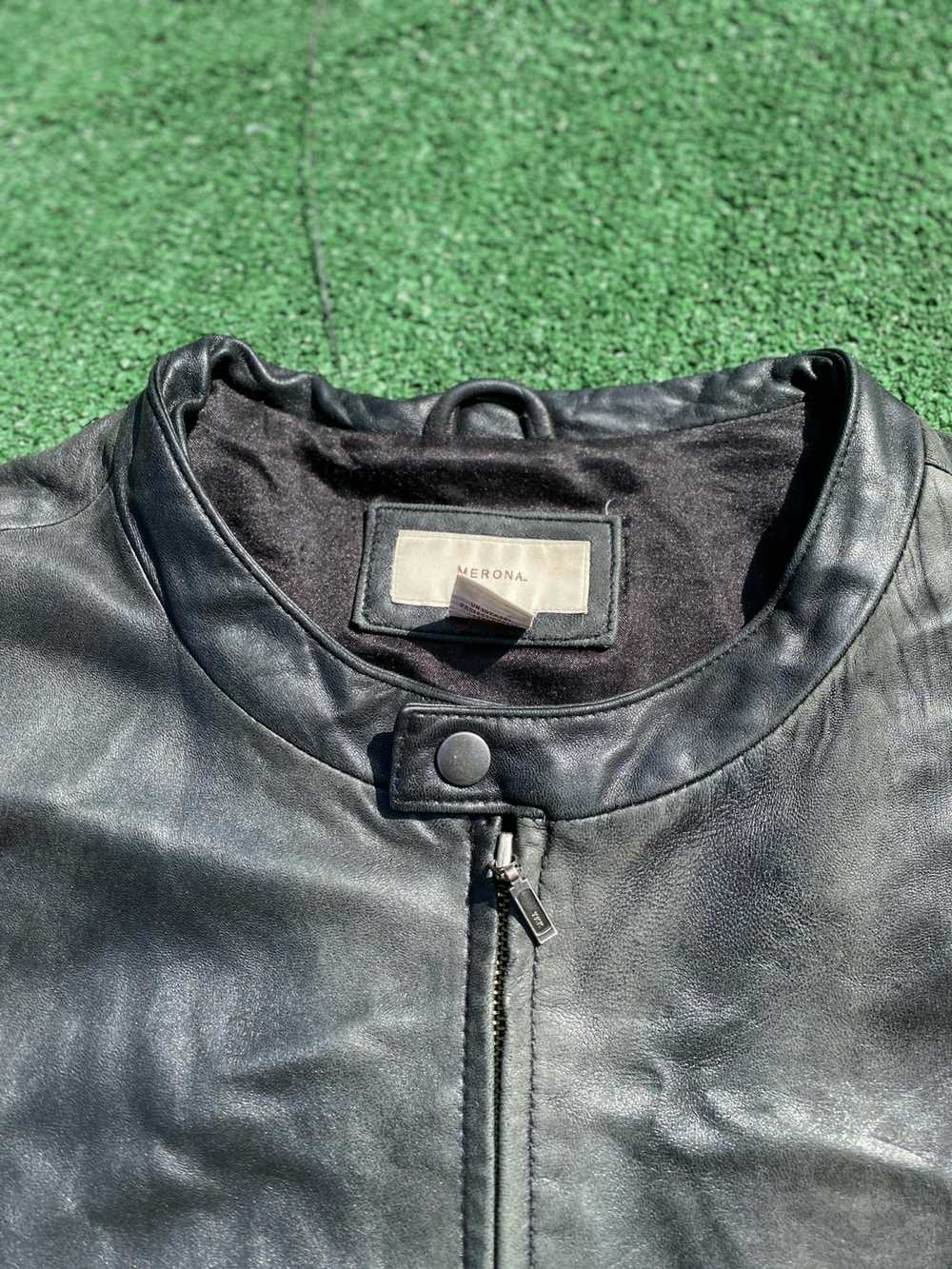 Avant Garde × Leather Jacket × Vintage 90’s Biker… - image 7