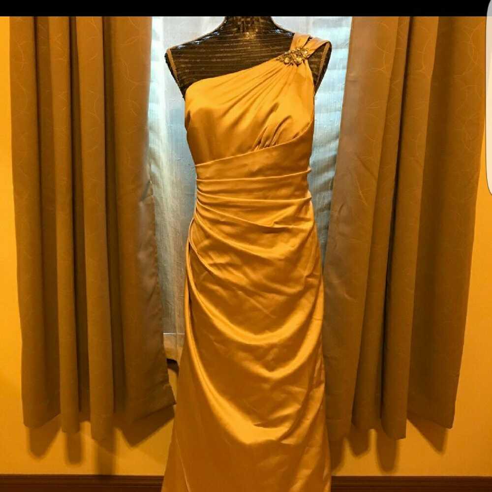 DAVID'S BRIDAL BRIDESMAID DRESS - image 2