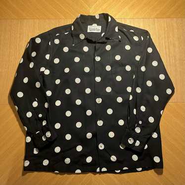 18SS WACKO MARIA DOTS L/S 50'S シャツメンズ