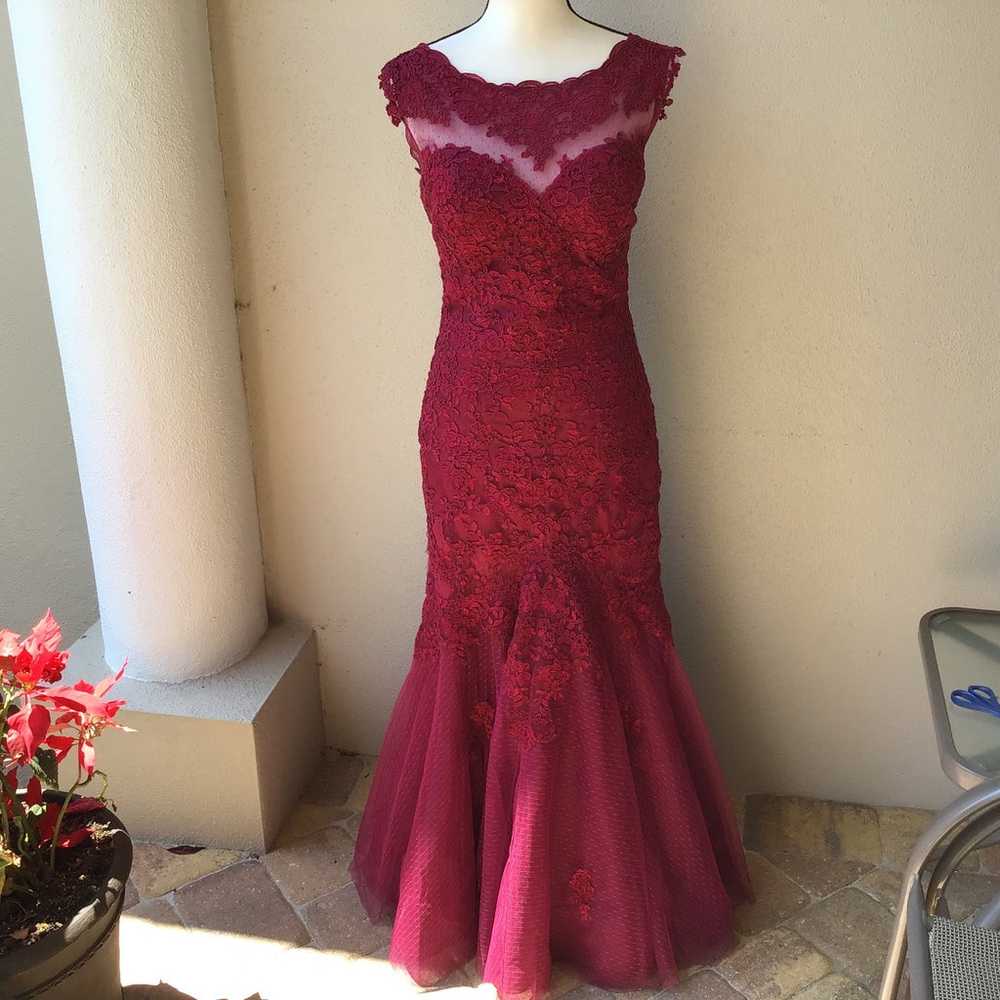 Burgundy Formal Gown - image 2