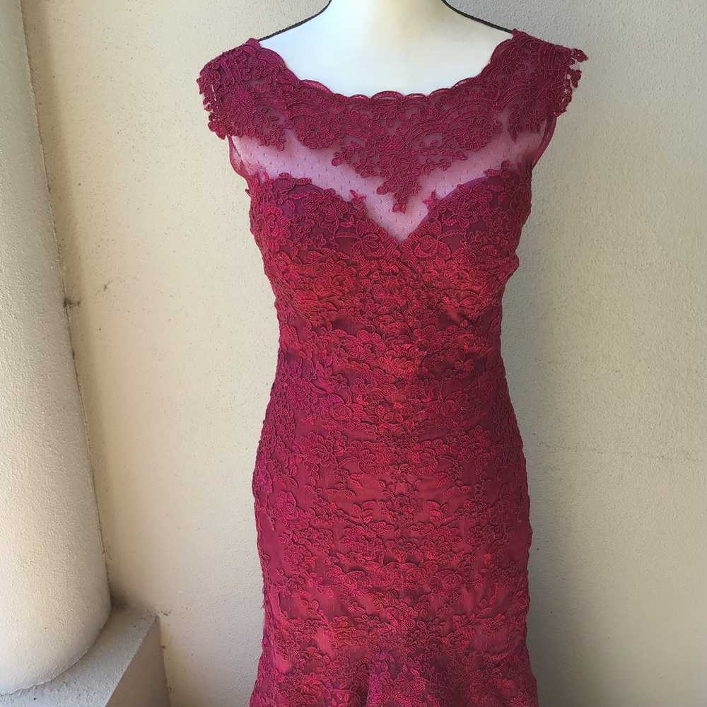Burgundy Formal Gown - image 3