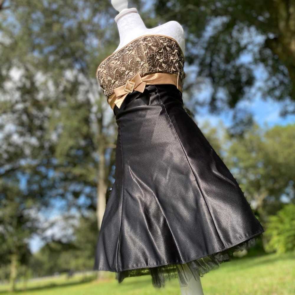 Jessica McClintock Strapless Homecoming Dress Siz… - image 5
