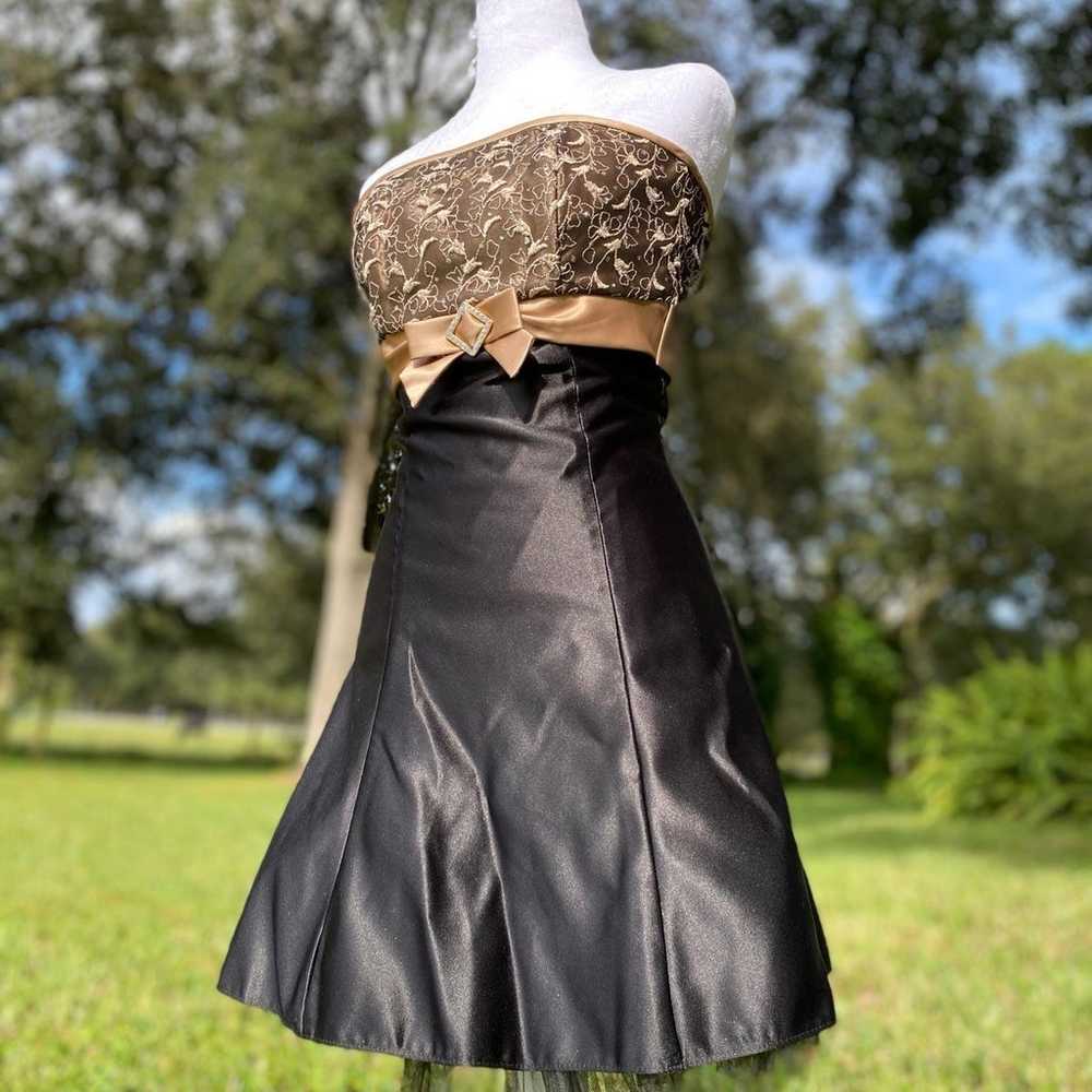 Jessica McClintock Strapless Homecoming Dress Siz… - image 7
