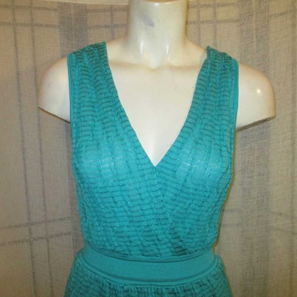 Missoni turquoise sleeveless knit Dress - image 2