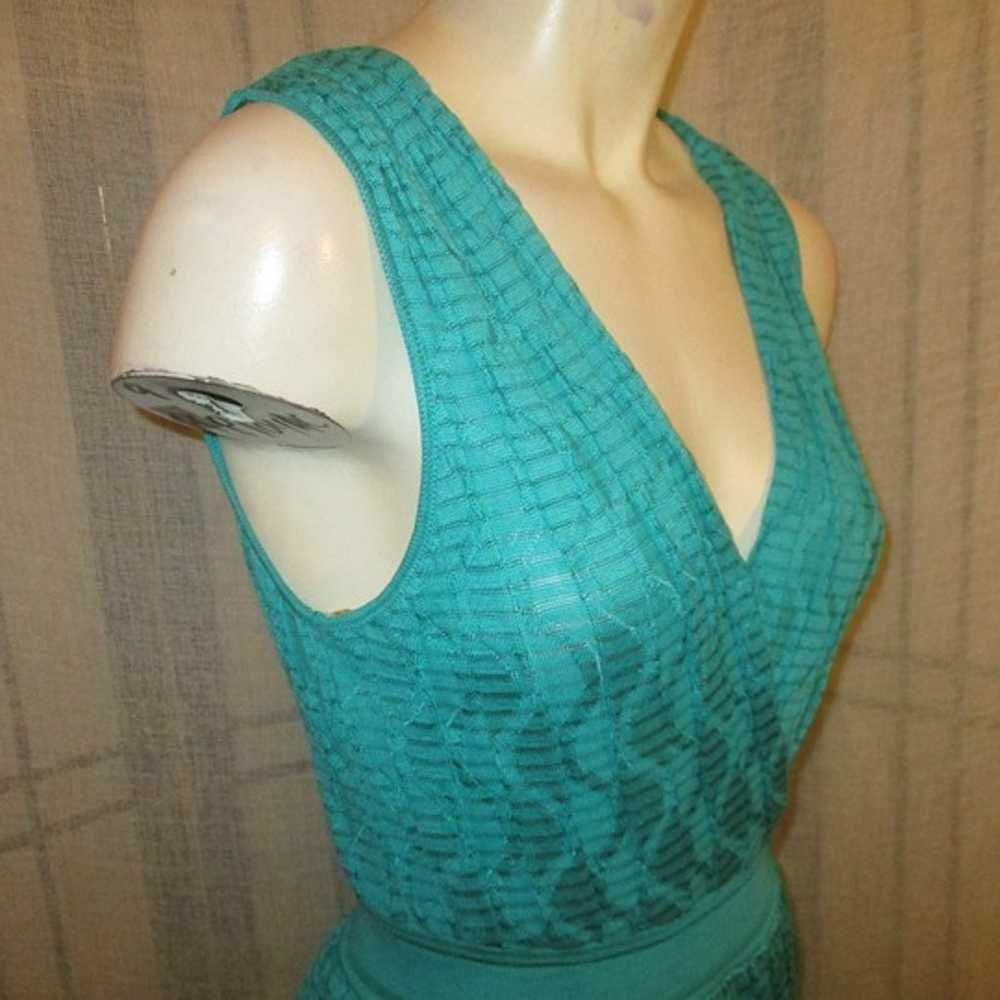 Missoni turquoise sleeveless knit Dress - image 5