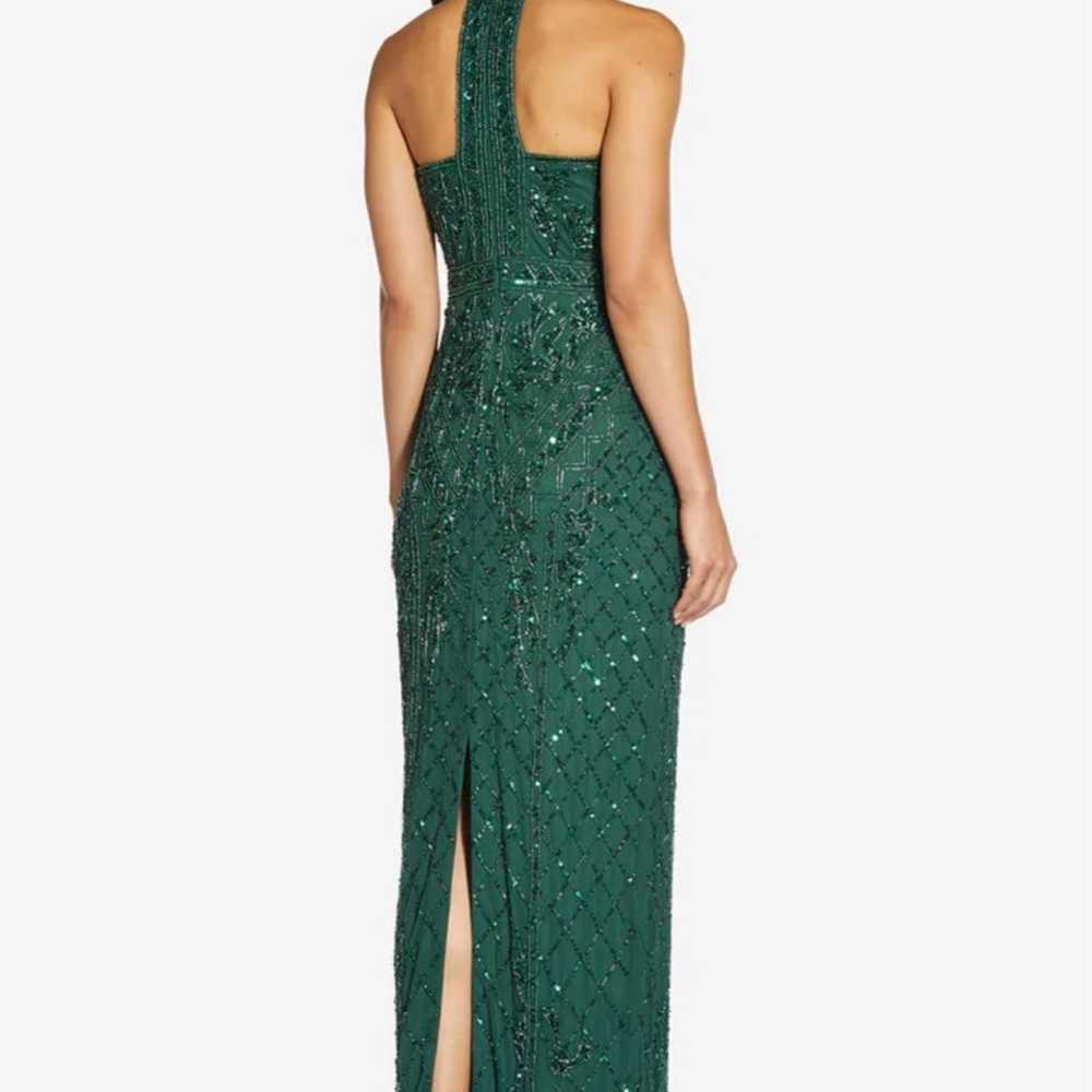 Adrianna Papell Gown in Emerald - image 1