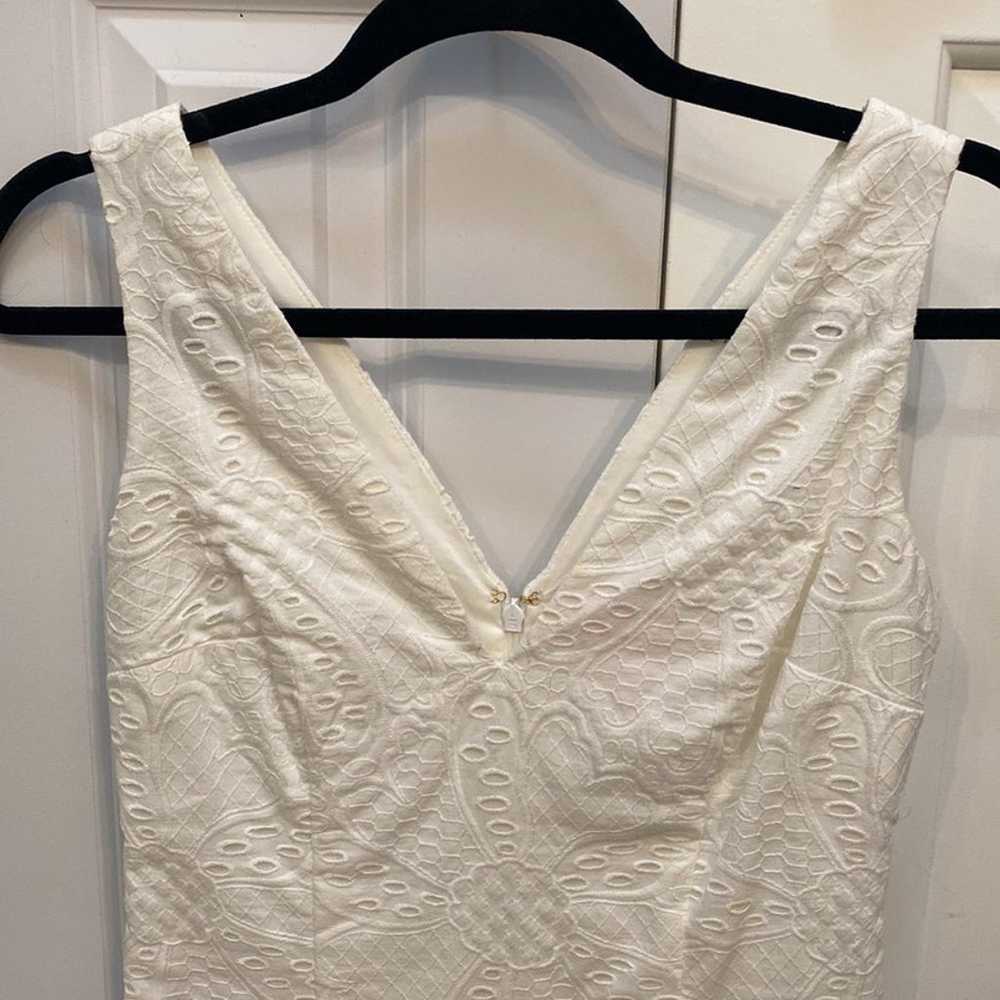 Lily Pulitzer White Lace Mini Dress - image 3