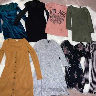 Gently Used 30 Pcs Bulk Women Plus Size Clothing Bundle Wholesale Mixed Lot