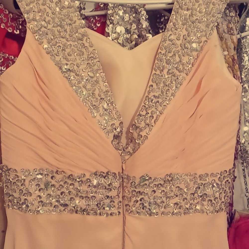 Peach Prom Dress - image 2
