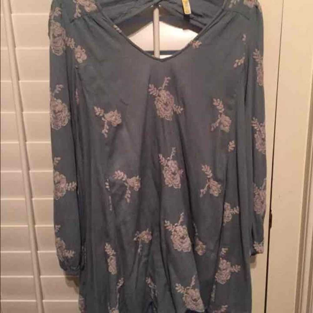 Free People Embroidered Austin Dress - image 3