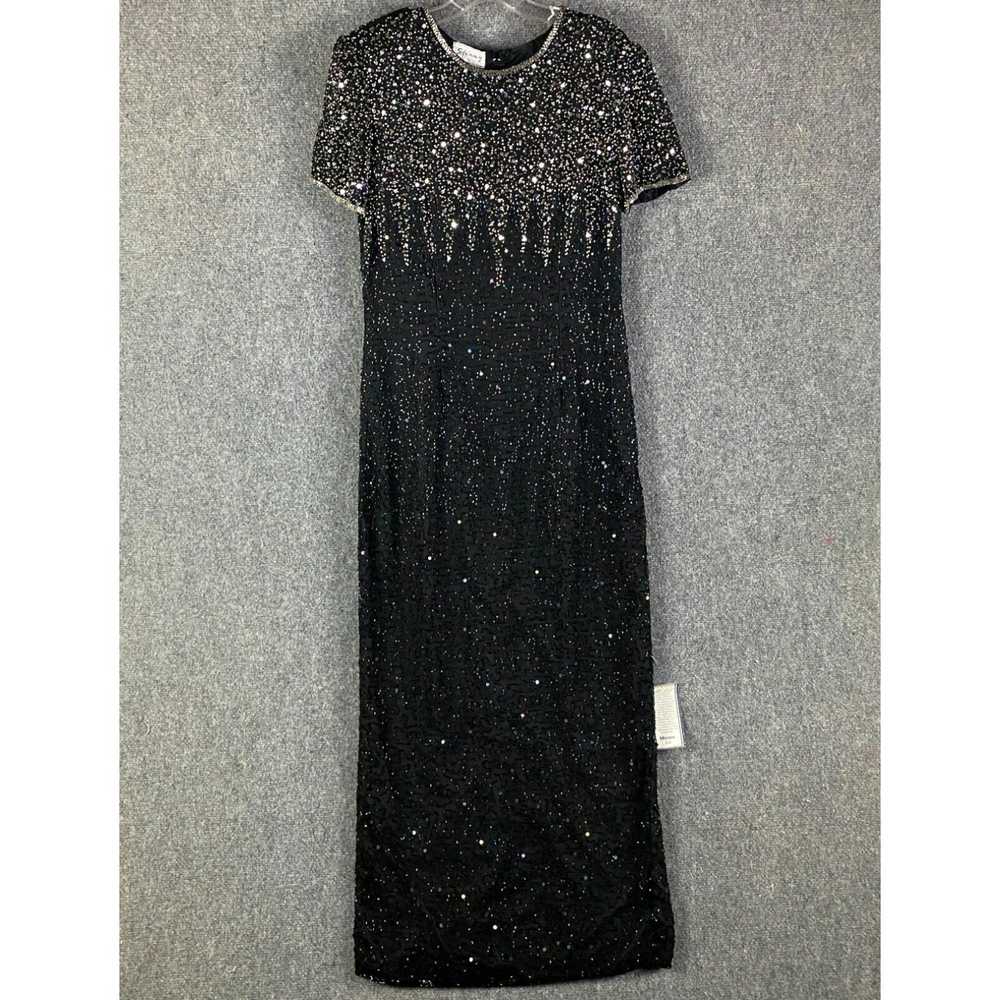 Vintage Stenay Dress Women's Size 10 Beaded Maxi … - image 1