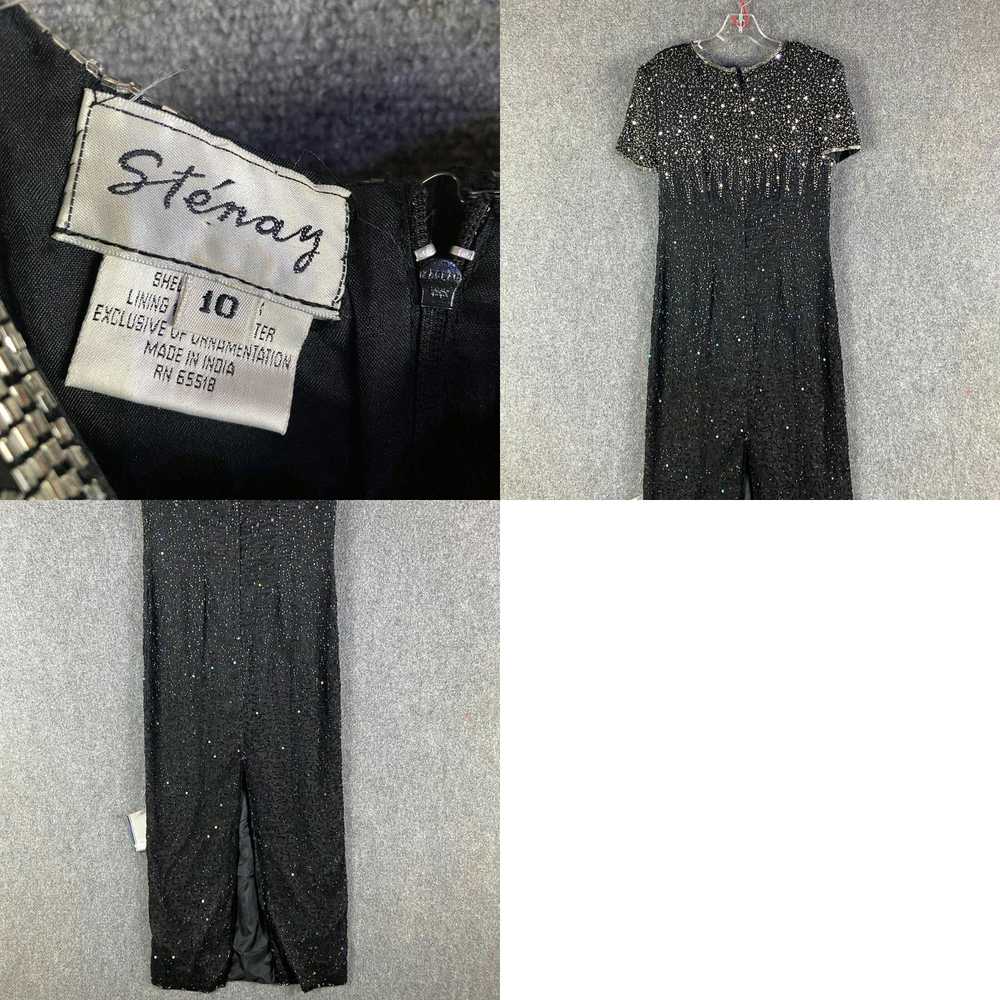 Vintage Stenay Dress Women's Size 10 Beaded Maxi … - image 4