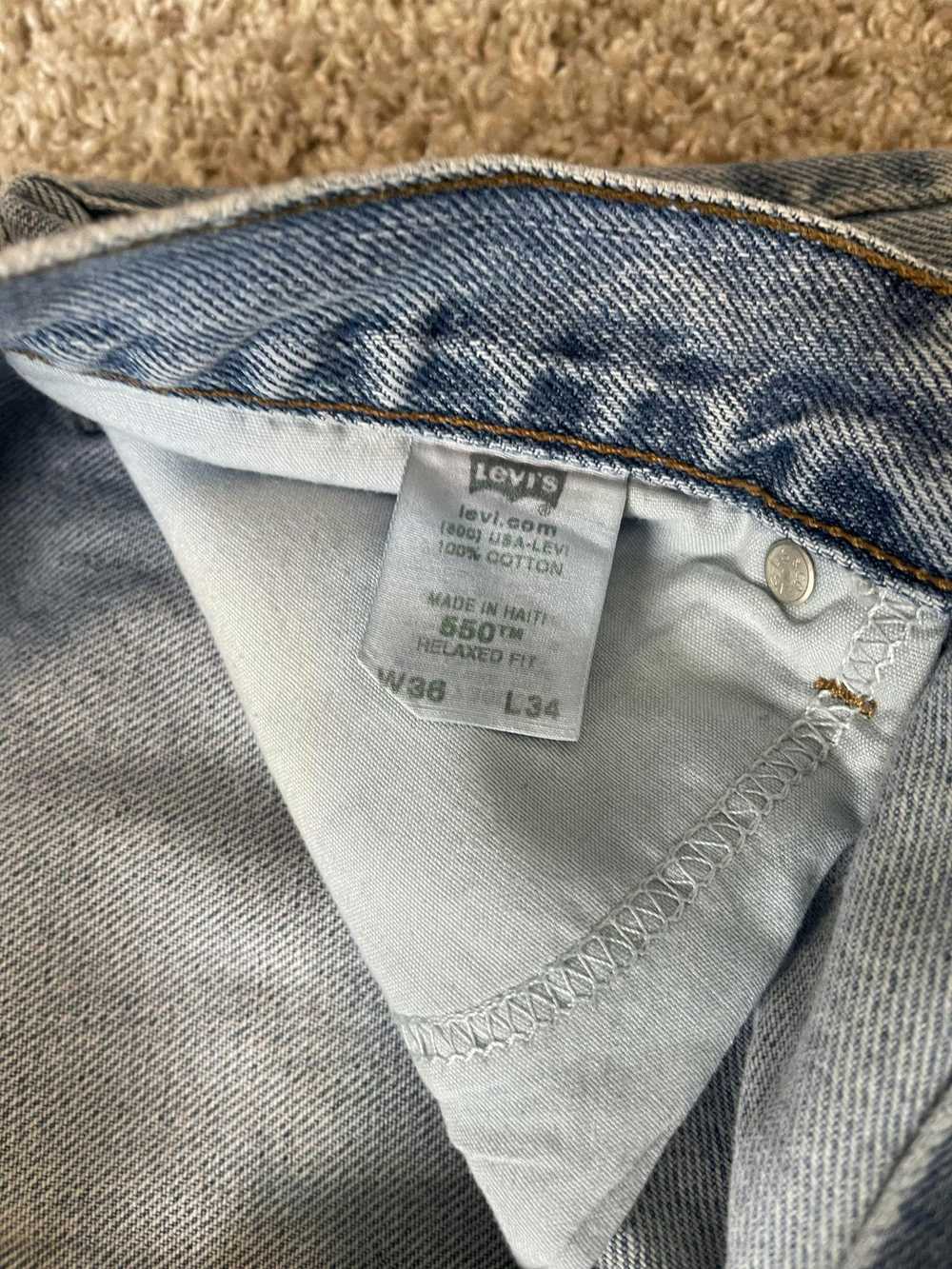 Designer Levis Levi Strauss & Co Relax Fit Cut of… - image 3