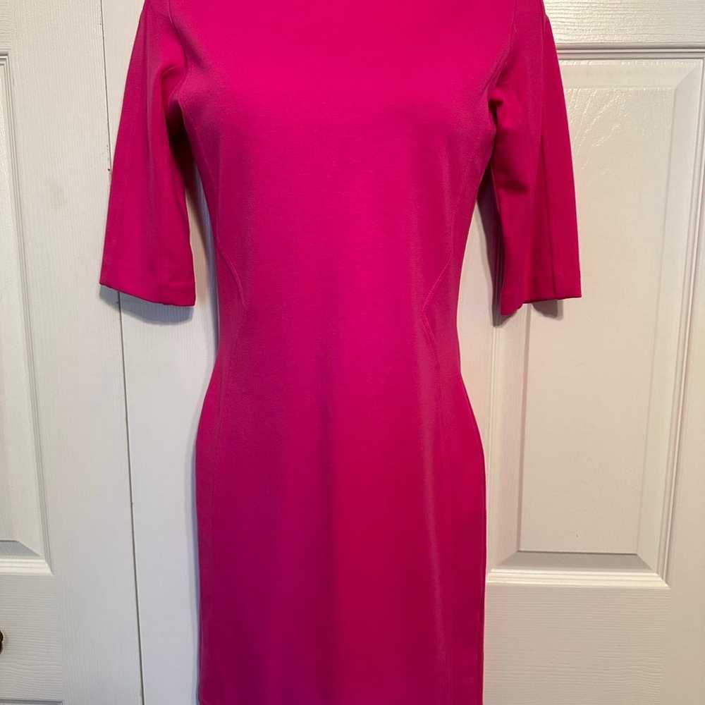 Like New Amanda Uprichard Fuchsia Dress - Size Sm… - image 1