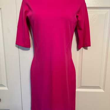 Like New Amanda Uprichard Fuchsia Dress - Size Sm… - image 1