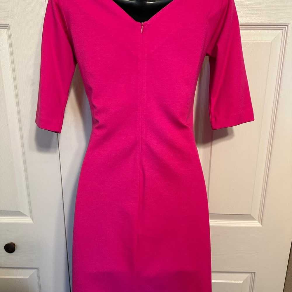 Like New Amanda Uprichard Fuchsia Dress - Size Sm… - image 2