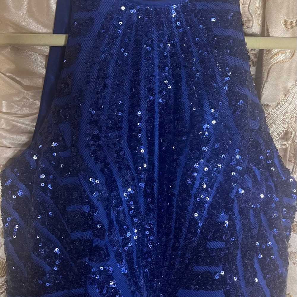 Blue dress/gown - image 2