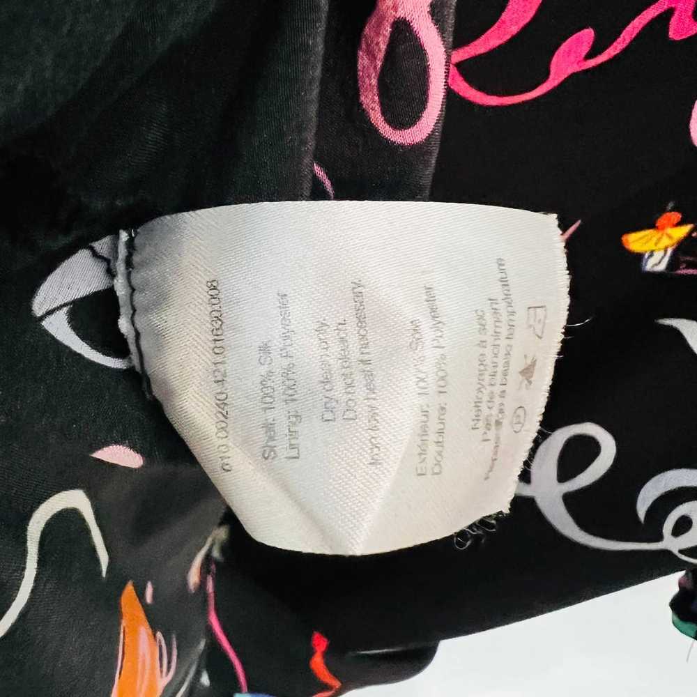 Rixo Gio Confetti Midi 100% Silk Dress 4 Multicol… - image 11