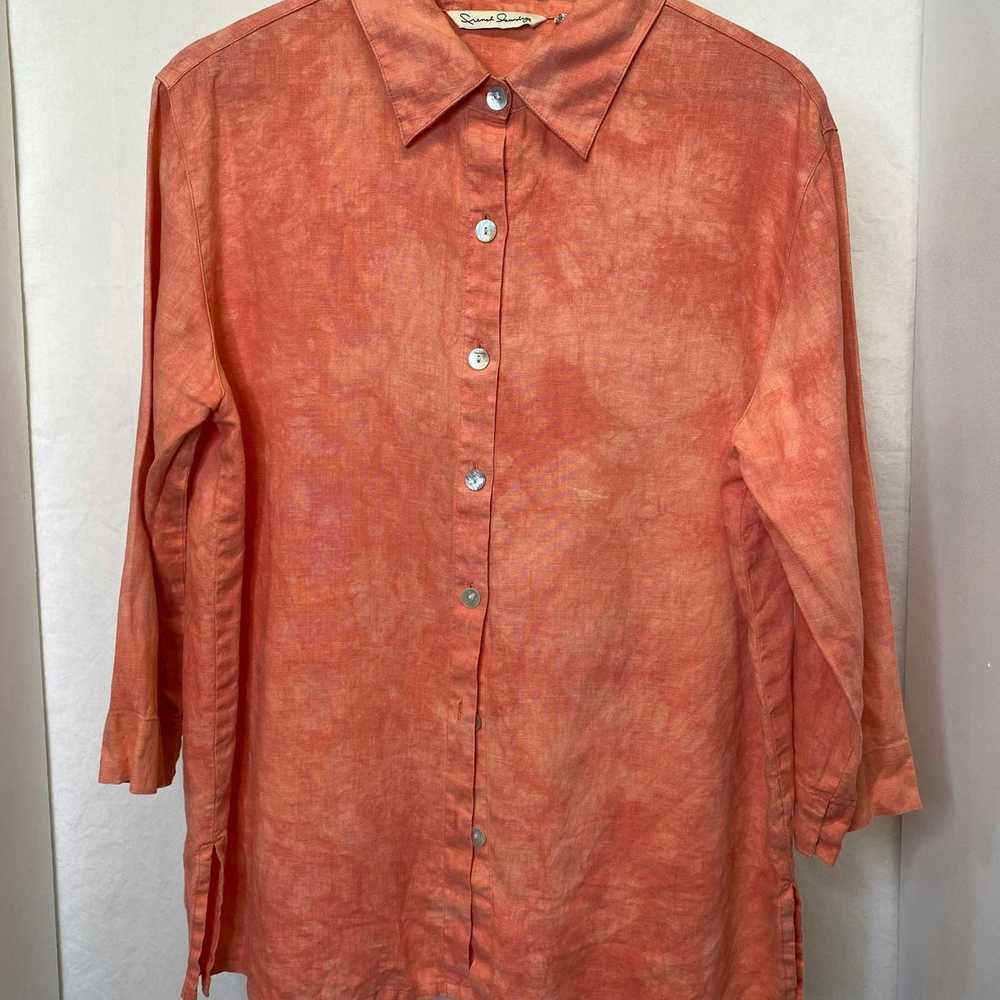 Other 100% linen blouse by French Laundry - image 1