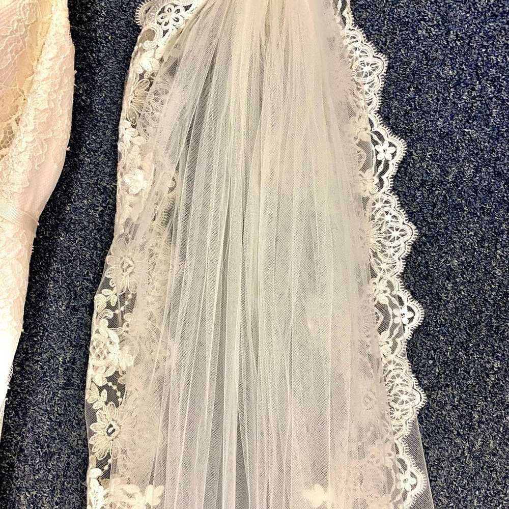GALINA Signature Wedding Gown and Veil - image 2