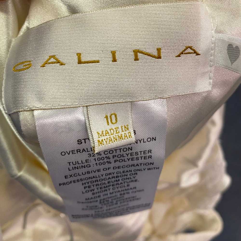 GALINA Signature Wedding Gown and Veil - image 5