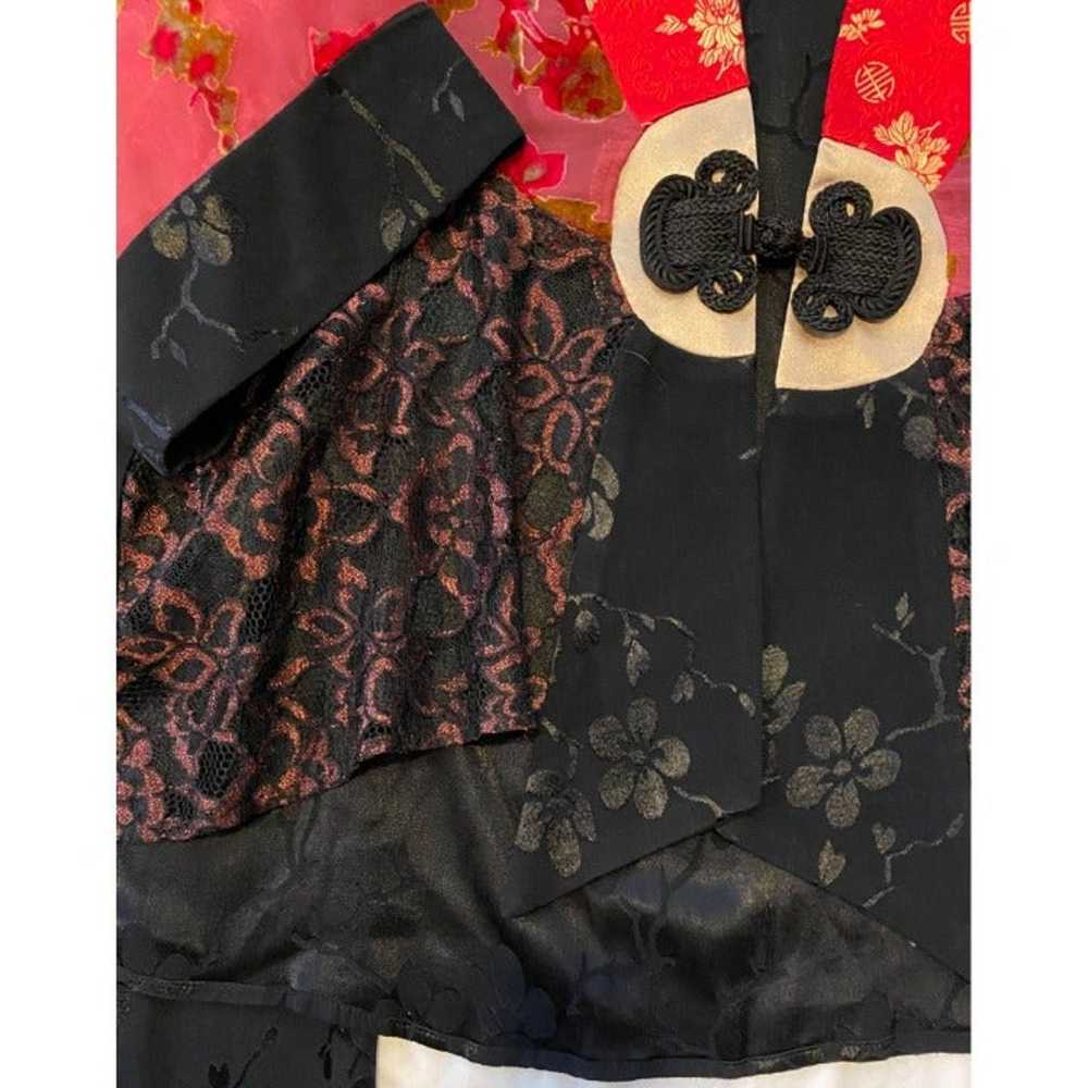 $180 VTG 90’s Spencer Alexis 8 Maxi Dress Set Kim… - image 4