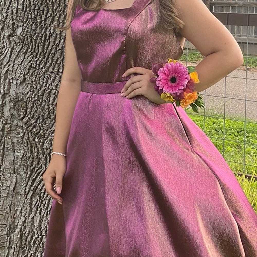 Beautiful 2 Tone Prom Dress - image 2