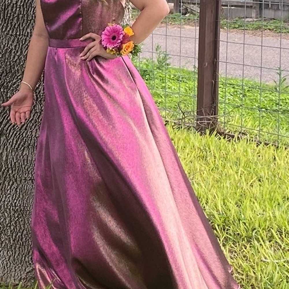 Beautiful 2 Tone Prom Dress - image 5